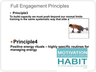 The Power Of Full Engagement | PPTX