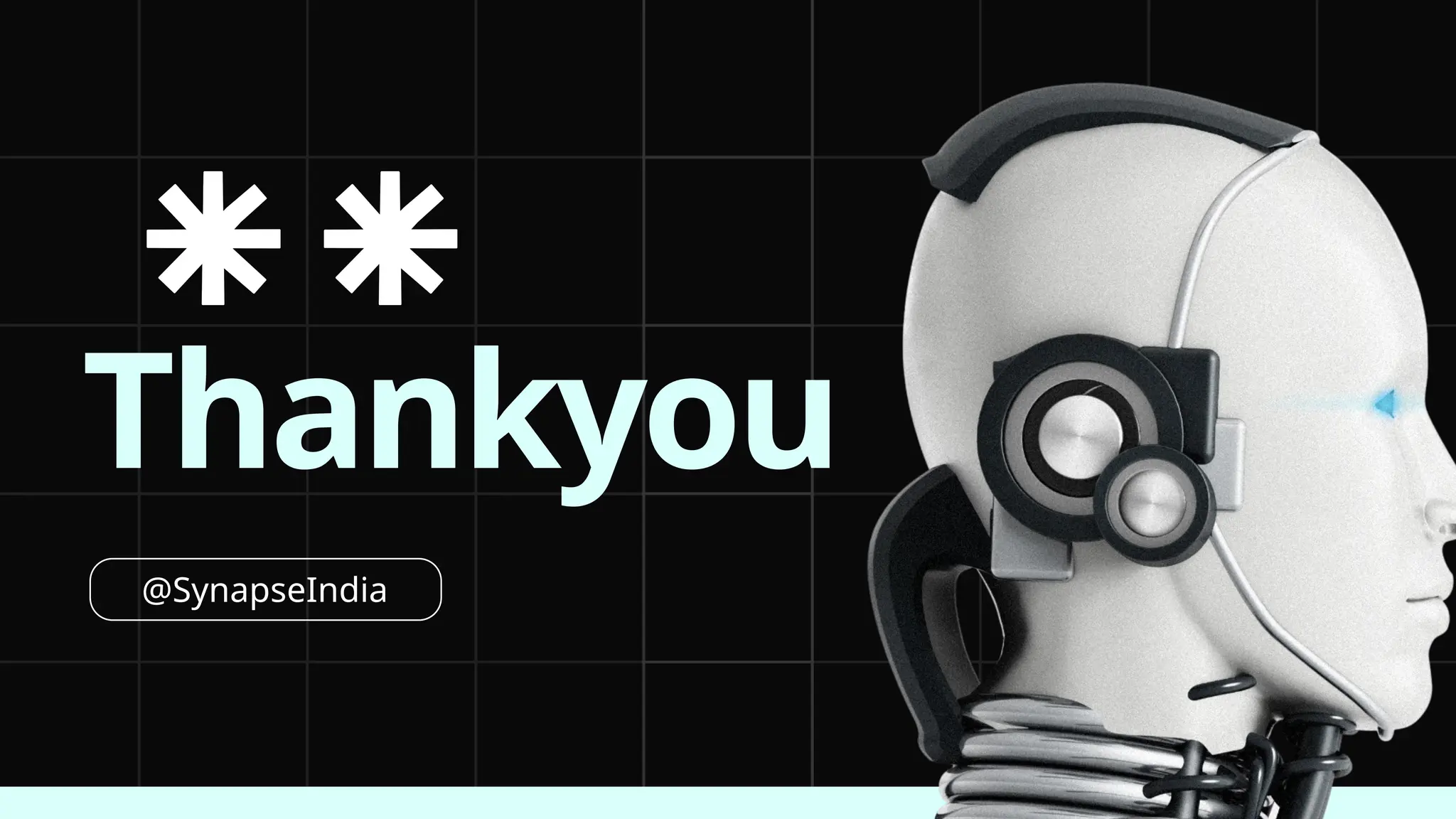 Thankyou
@SynapseIndia
 