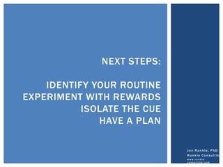 The Power of Habit | PPTX