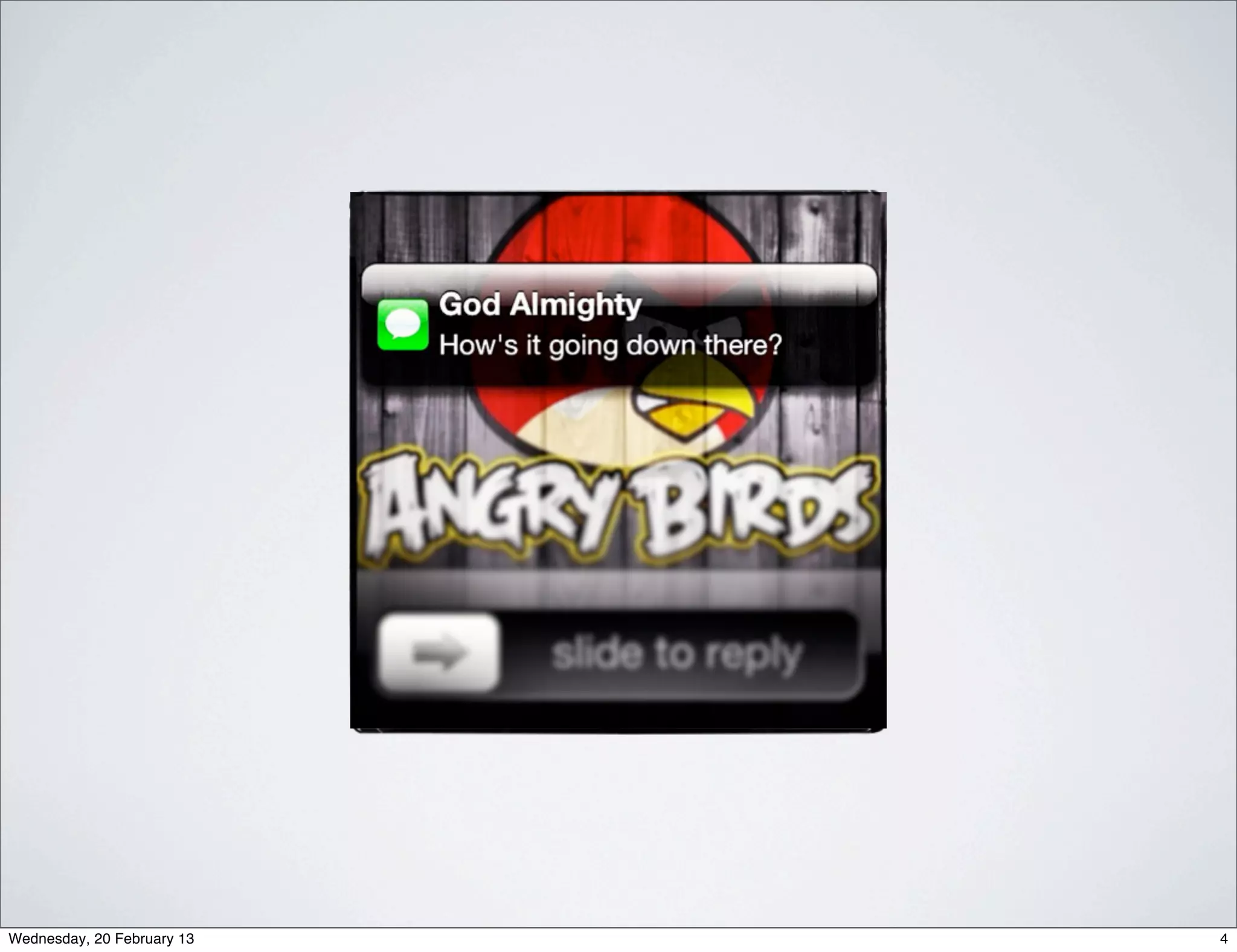 eDigital Research (2012)

Wednesday, 20 February 13                              5
 