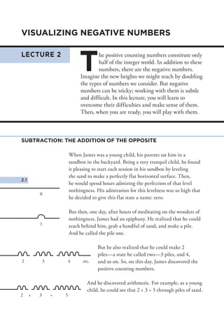 Visualize Negative Numbers The power of mathematical visualization | PDF
