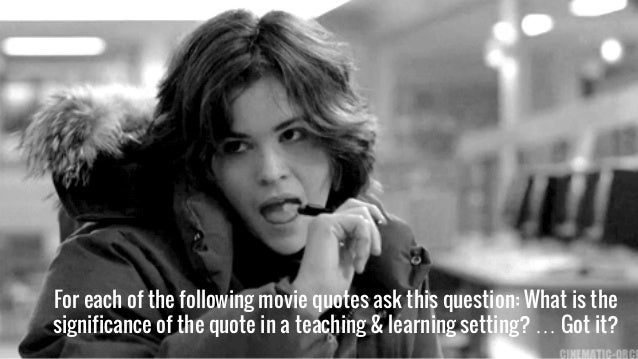 The power of movie quotes in learning a caedchat hosted The power of movie quotes in learning a caedchat hosted