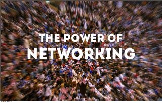 The Power Of 
Networking 
Fabio Lalli - 23/07/2013 
martedì 23 luglio 13 
 