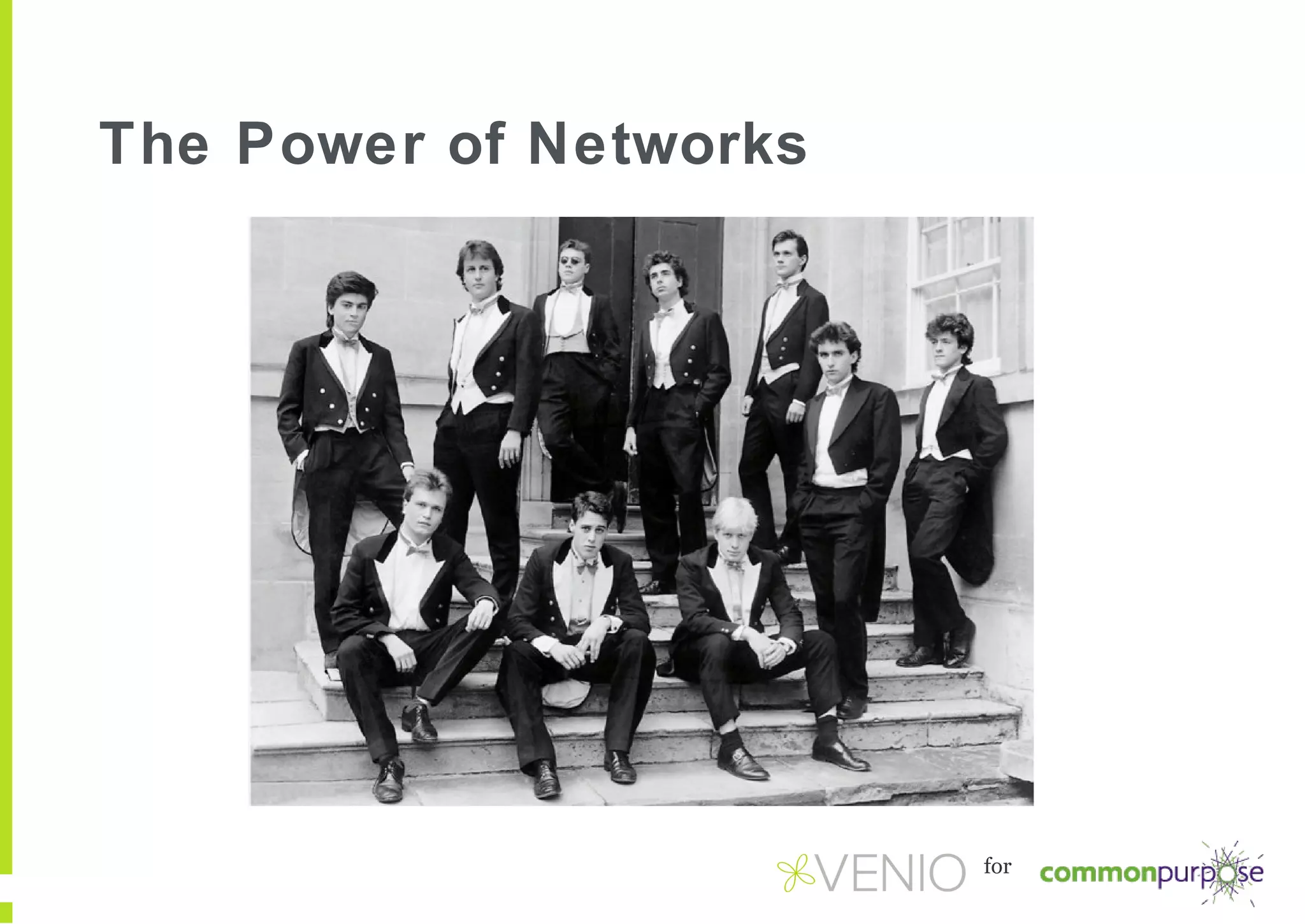 The Power of Networks

for

 