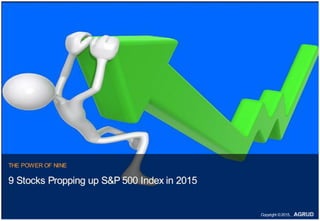 THE POWER OF NINE
9 Stocks Propping up S&P 500 Index in 2015
Copyright ©2015,
 