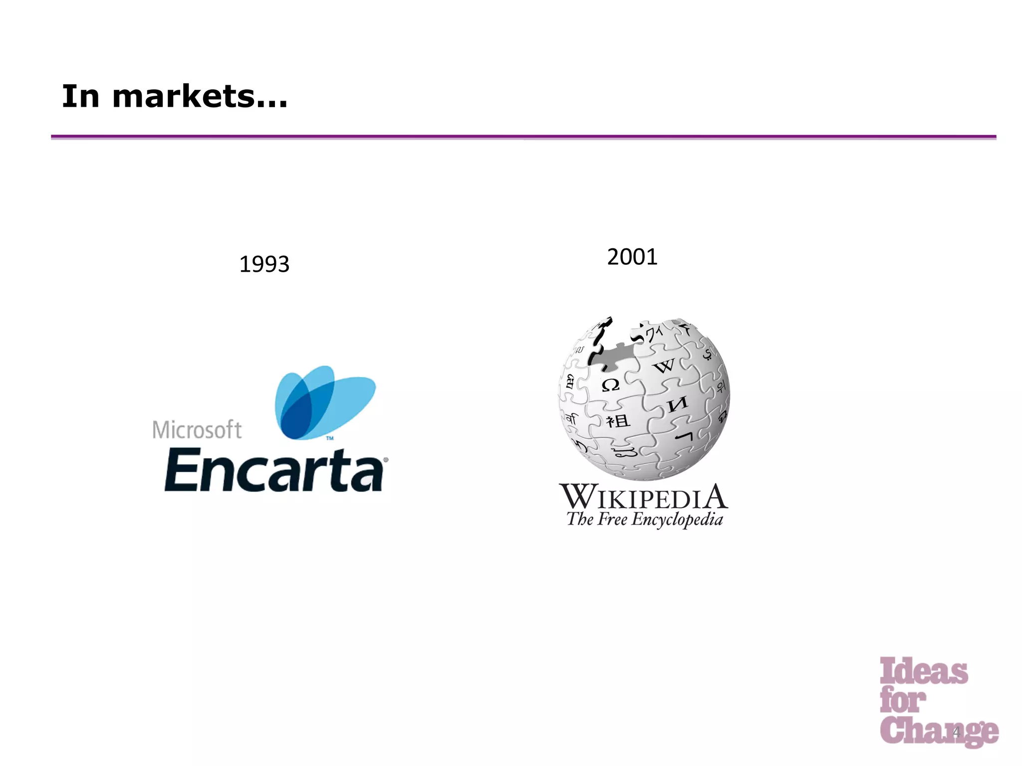 In markets...




          1993	
     2001	
  




                                4	
  
 