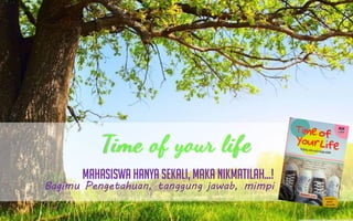 MAHASISWA HANYA SEKALI, maka nikmatilah...!

Bagimu Pengetahuan, tanggung jawab, mimpi

 