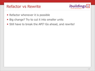 The Power Of Refactoring (4developers Krakow)