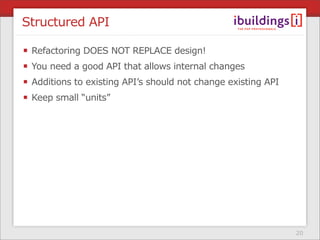 The Power Of Refactoring (4developers Krakow)