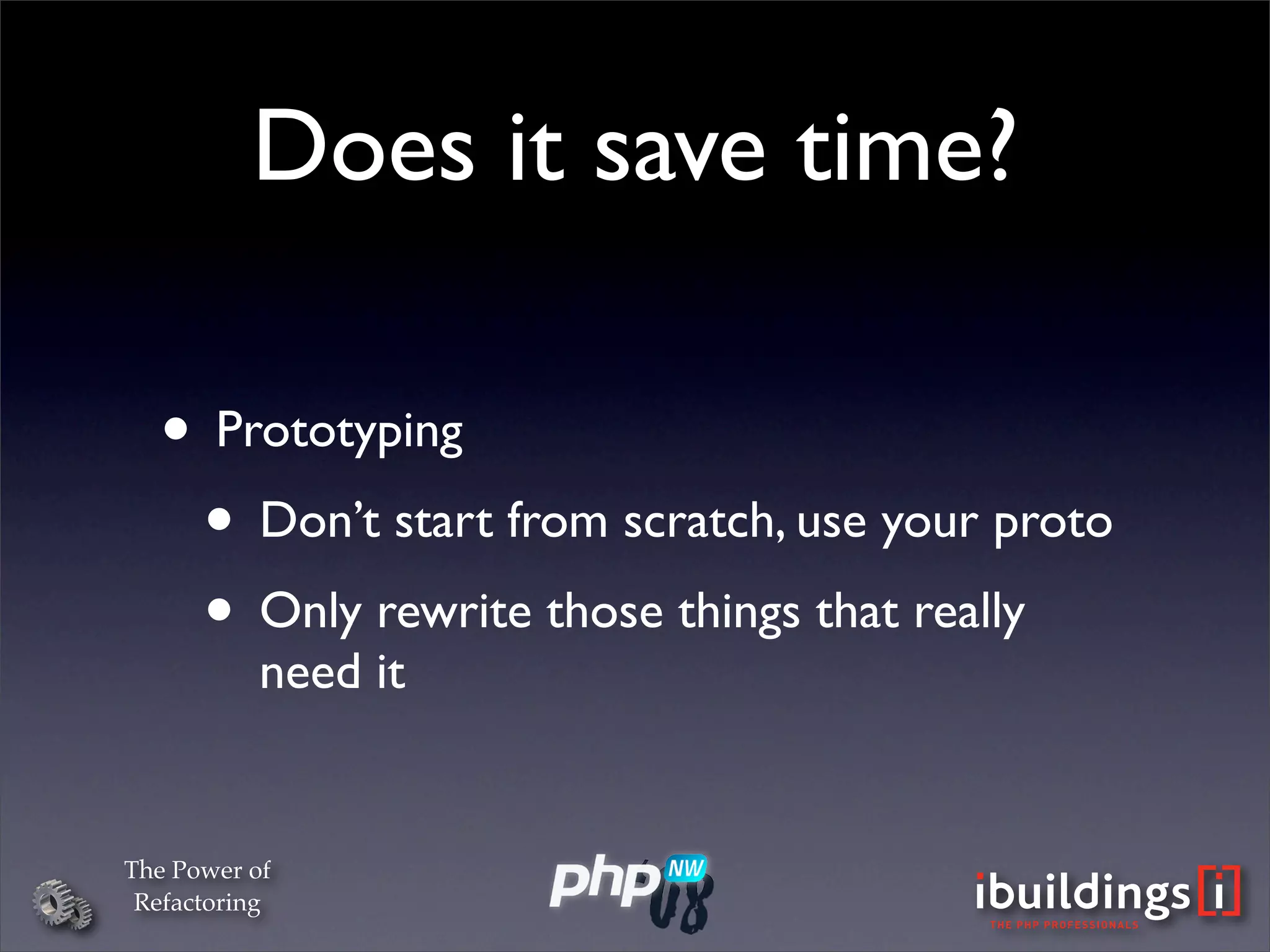 The Power Of Refactoring (PHPNW)