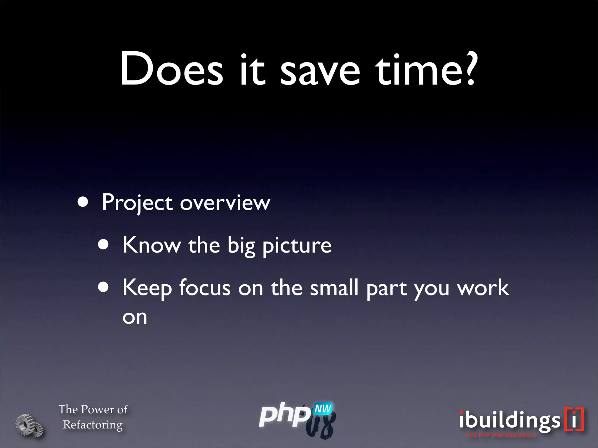 The Power Of Refactoring (PHPNW)