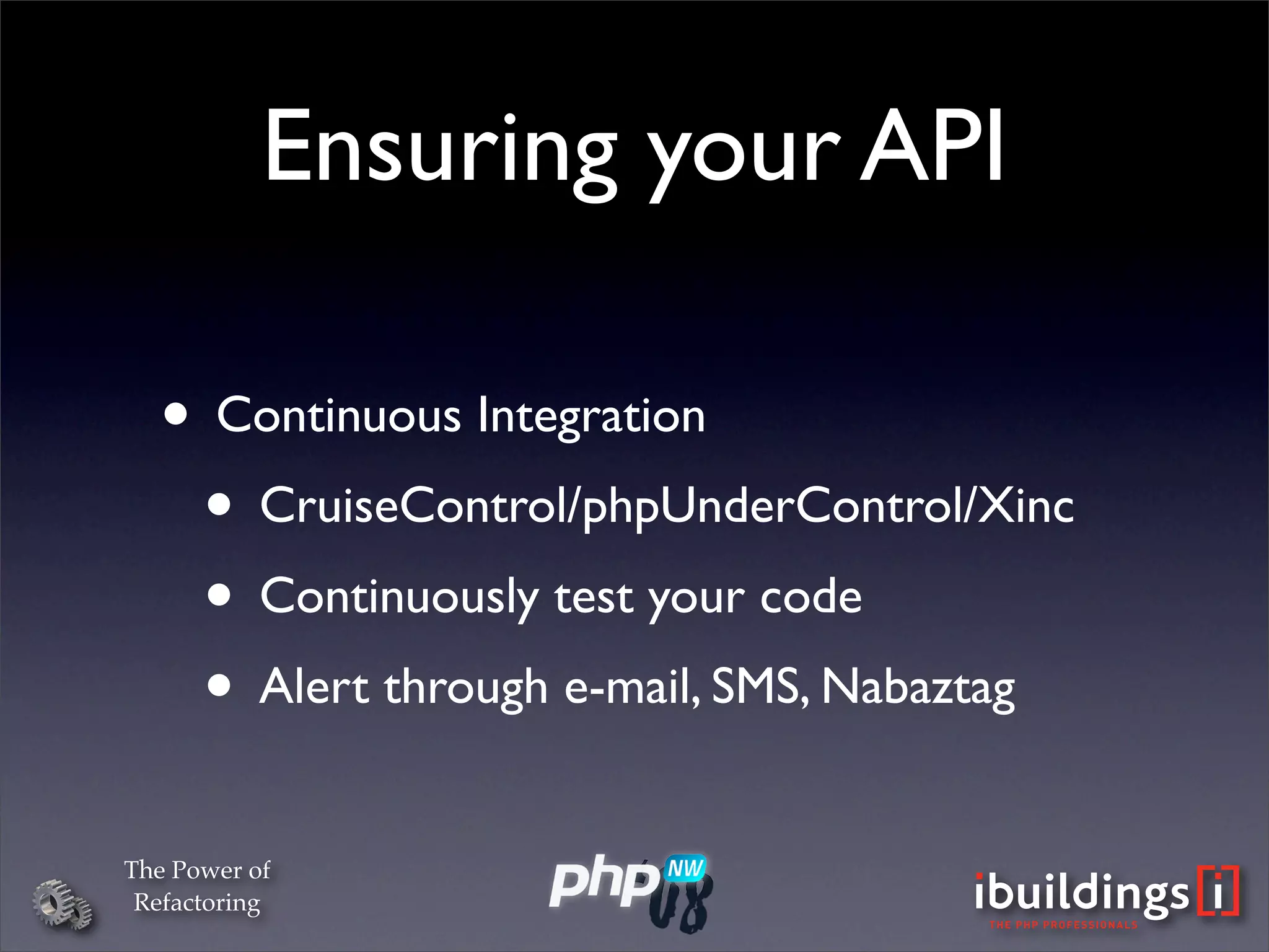 The Power Of Refactoring (PHPNW)