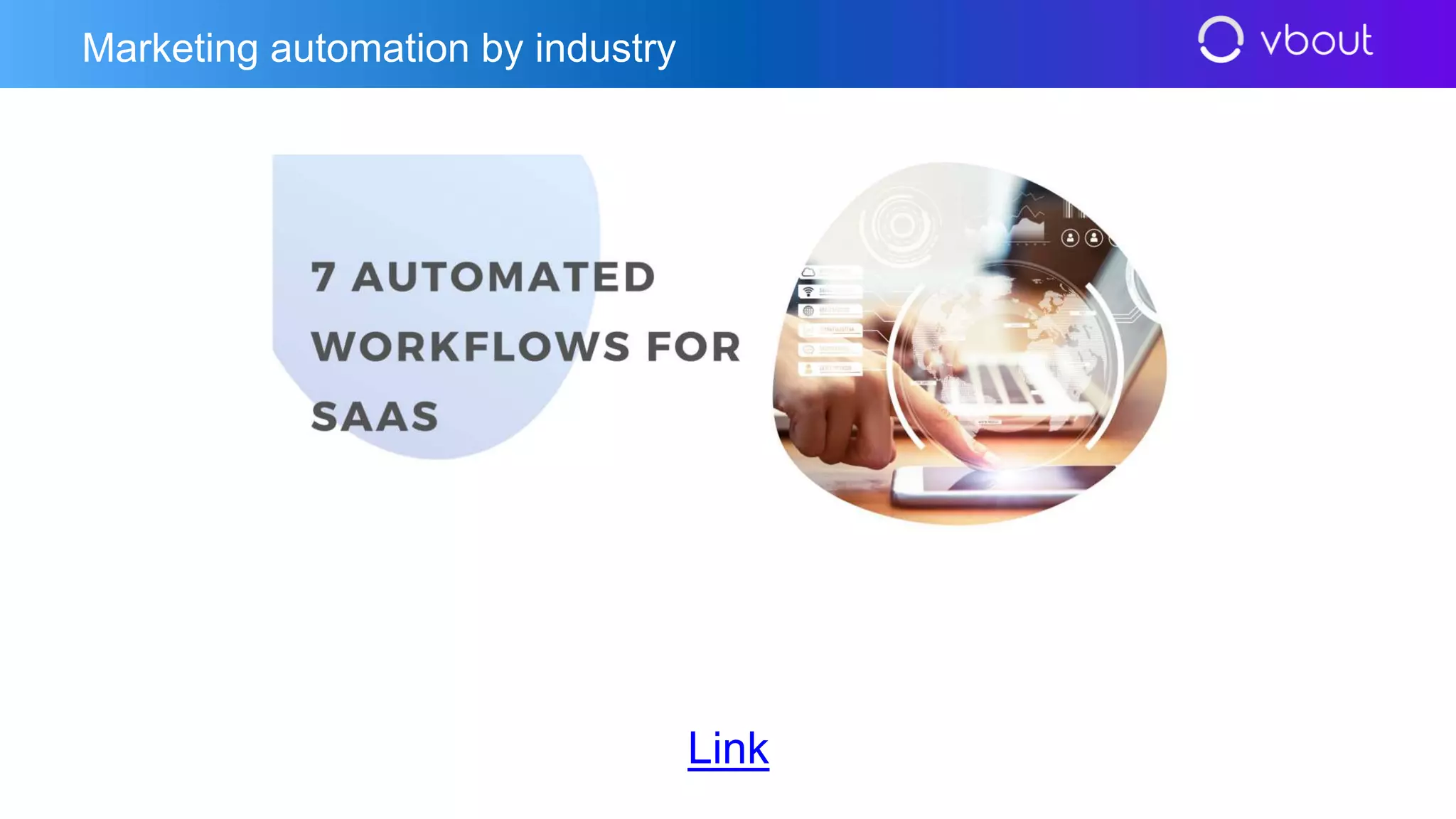 Link
Marketing automation by industry
 