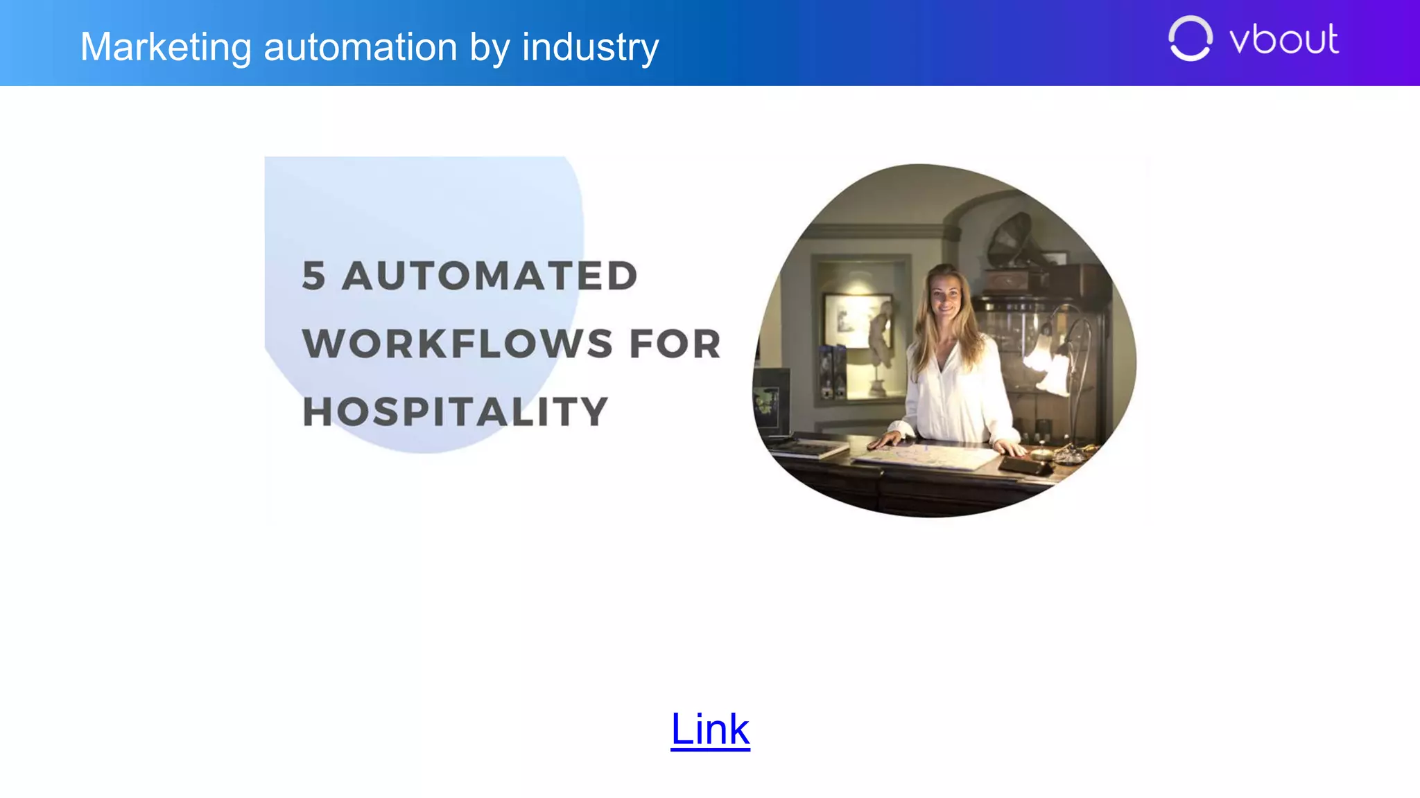 Link
Marketing automation by industry
 