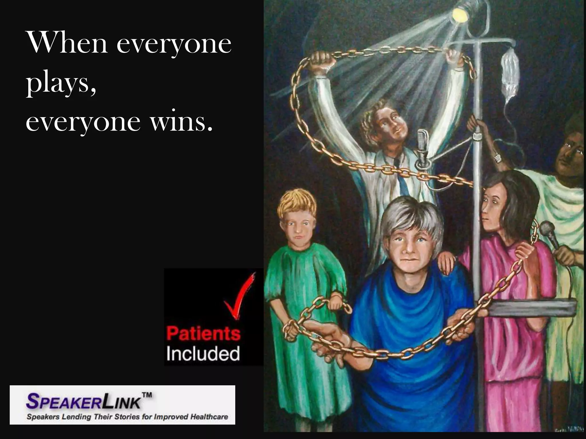 When everyone
plays,
everyone wins.

 