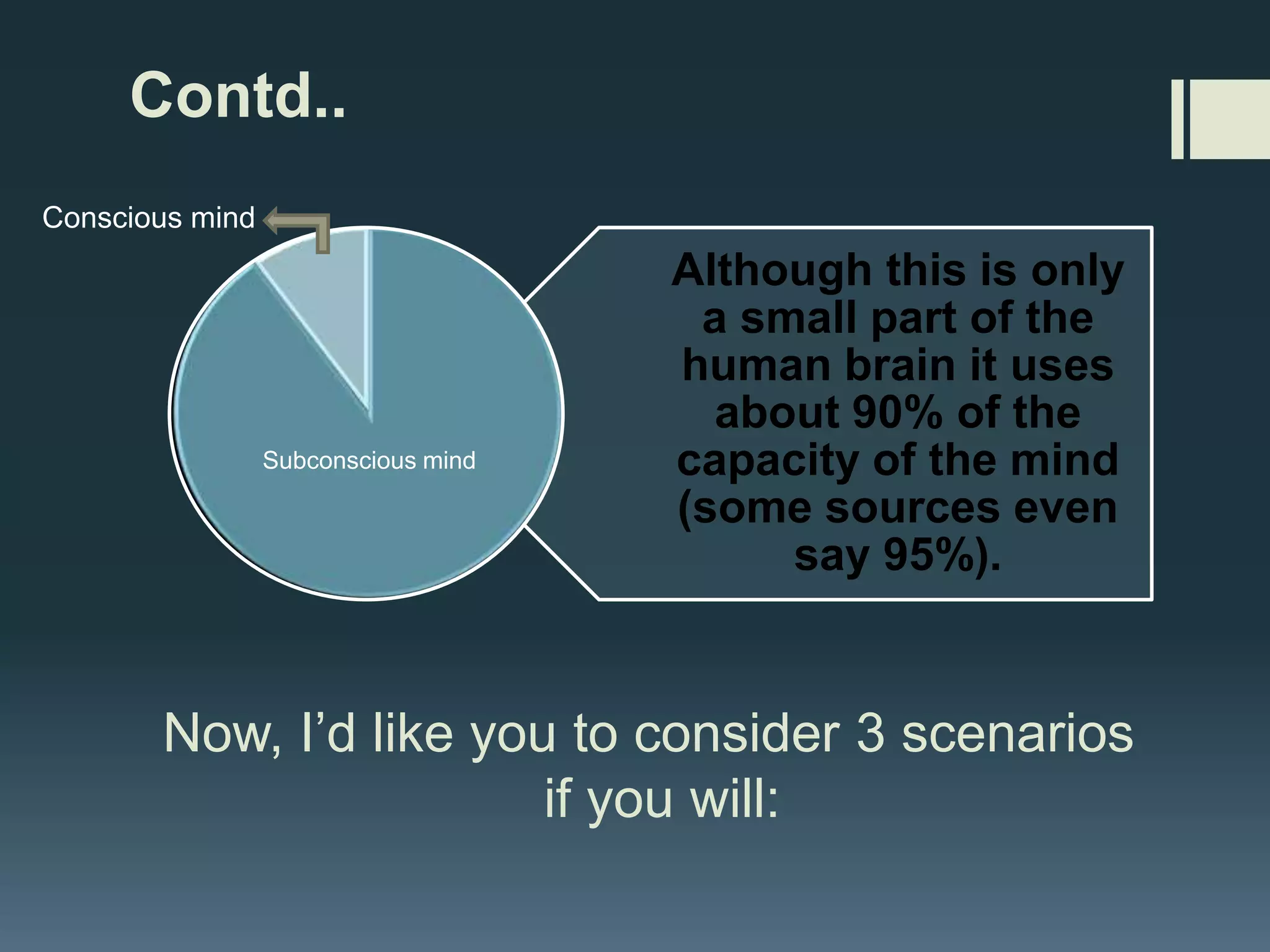 The power of subconscious mind | PPTX