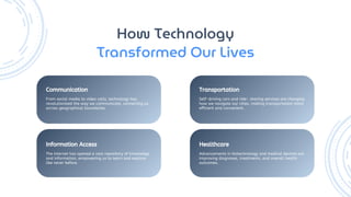 The power of technology - how technology evolving | PDF