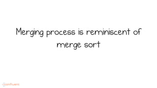 Merging process is reminiscent of
merge sort
 