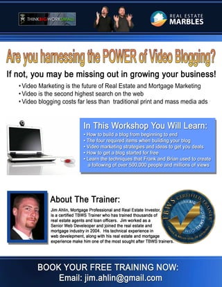 The power of video blogging