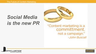 #FXofKC#FXofKC
Social Media
is the new PR
The Future of Content Marketing
 