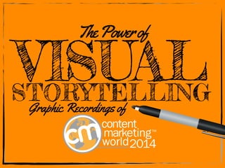 The Power of 
VISUAL STORYTELLING 
Graphic Recordings of 
 