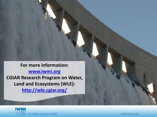 The power of water - Four propositions and a resolution 