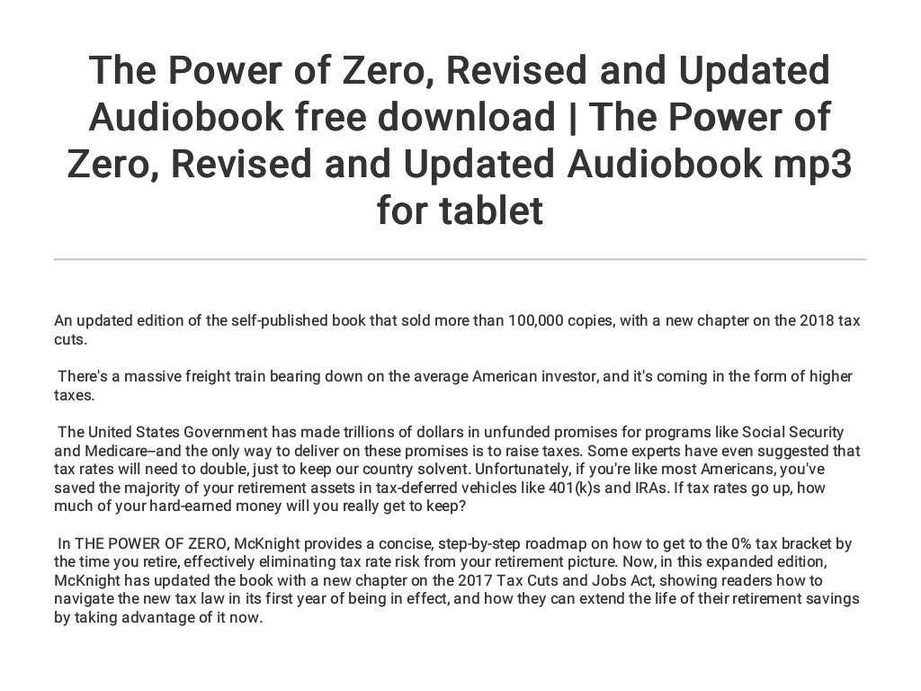 the-power-of-zero-revised-and-updated-audiobook-free-download-the