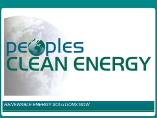 RENEWABLE ENERGY SOLUTIONS NOW
 