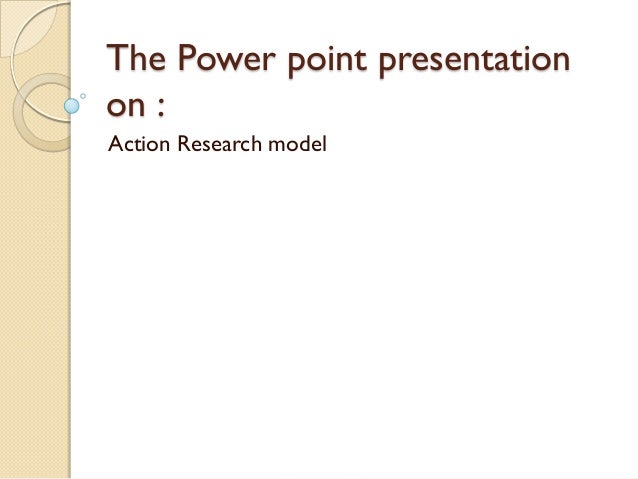 Action research models