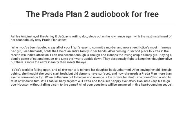 the prada plan 2