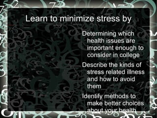 Help you with steps toward achieving your goals 