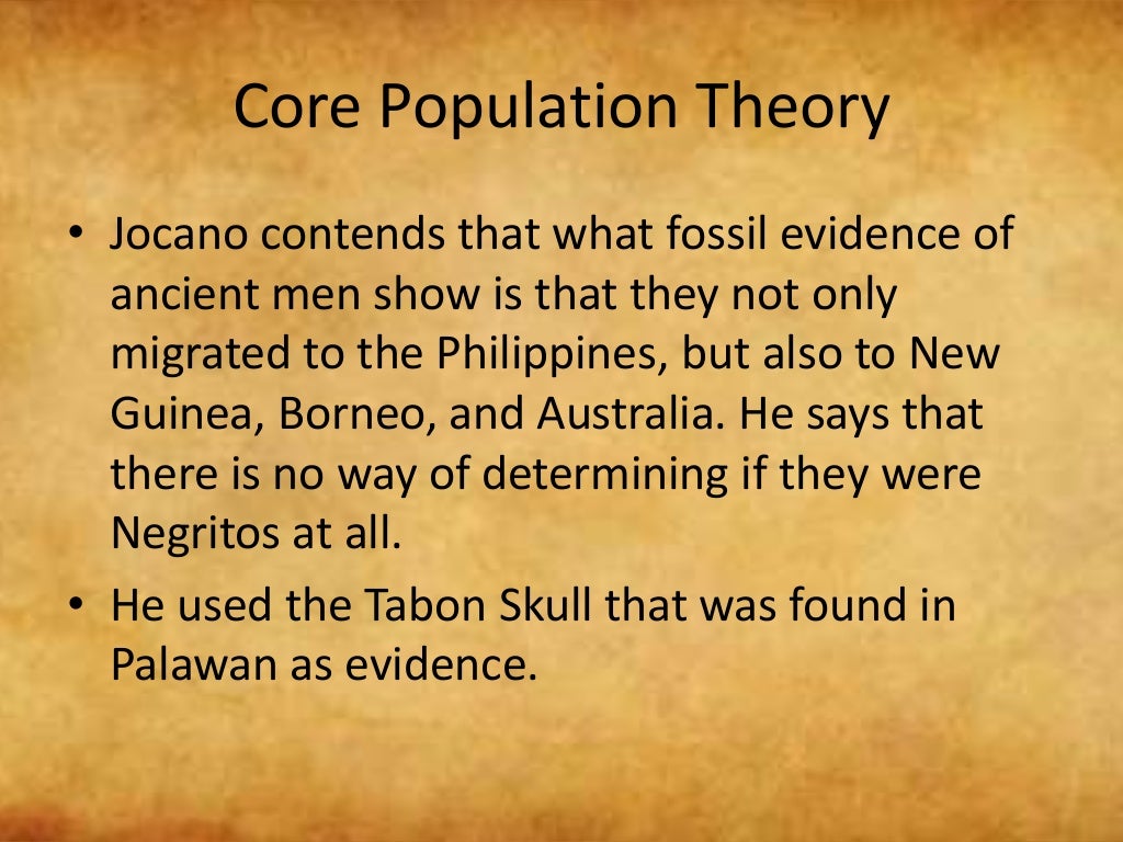 The Pre Hispanic Period