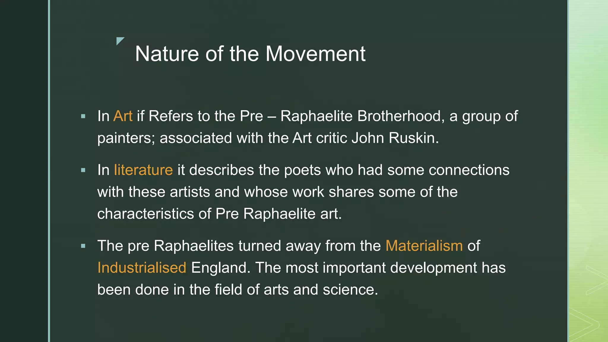 The pre - Raphaelite school of poetry.pptx