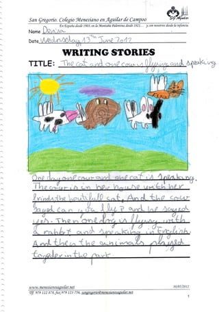 Our story book 2ºB Colegio San Gregorio (Curso 2011/2012)