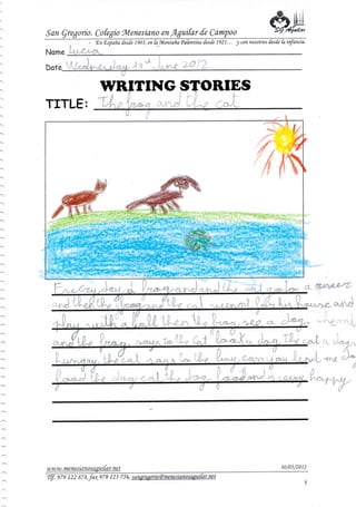 Our story book 2ºB Colegio San Gregorio (Curso 2011/2012)