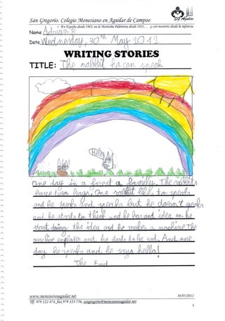 Our story book 2ºB Colegio San Gregorio (Curso 2011/2012)