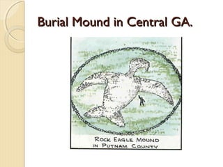 Burial Mound in Central GA.
 