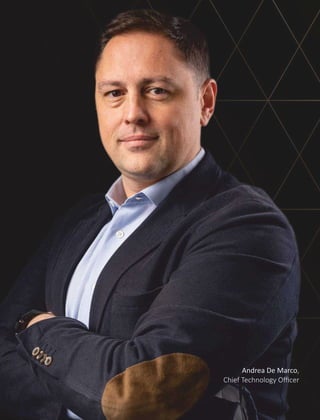 Andrea De Marco,
Chief Technology Oﬃcer
 