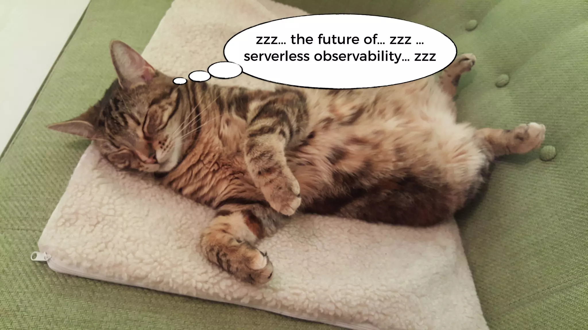 zzz… the future of… zzz …
serverless observability… zzz
 