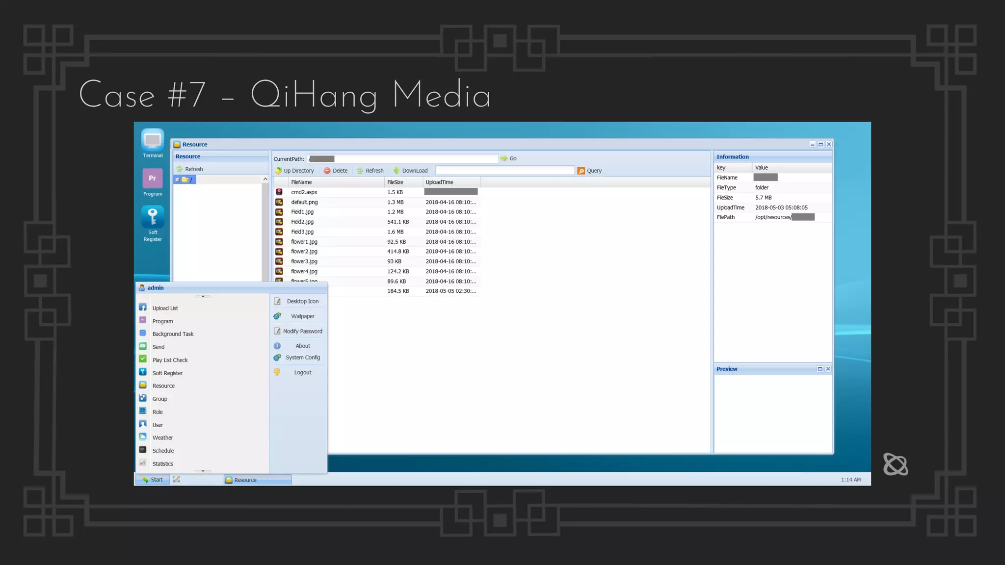 Case #7 – QiHang Media
 