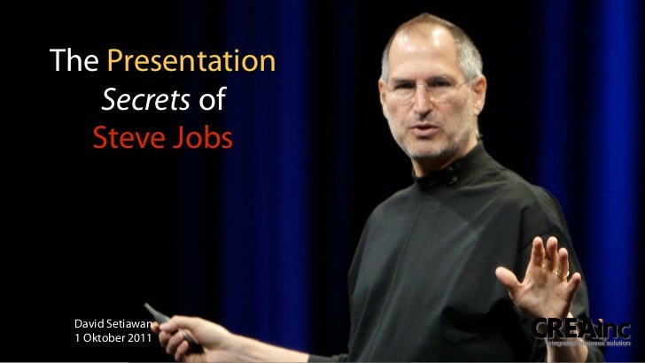 steve jobs presentation slideshare