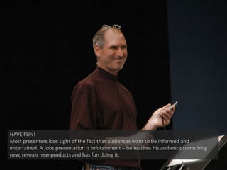 The Presentation Secrets Of Steve Jobs Slide 73