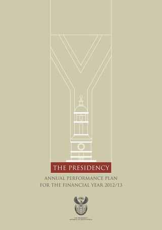 ANNUAL PERFORMANCE PLAN
FOR THE FINANCIAL YEAR 2012/13
 