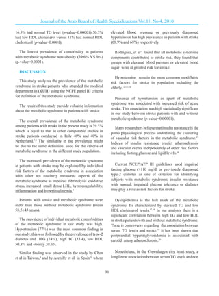 the prevalence of metabolic syndrome in stroke ( published ) (2).pdf