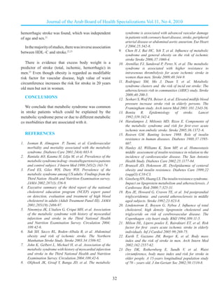 the prevalence of metabolic syndrome in stroke ( published ) (2).pdf