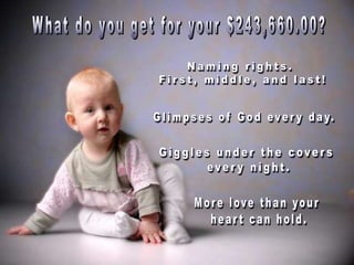 Happy Mother's Day: The Price of Children