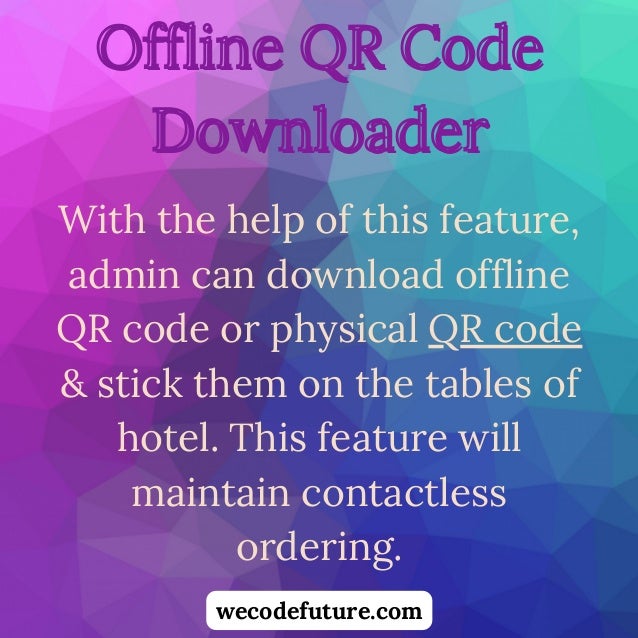 The Prime Features Of QR Code Menu Builder
