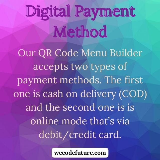 The Prime Features Of QR Code Menu Builder