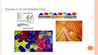 EXAMPLE OF PATTERN/RHYTHM
 