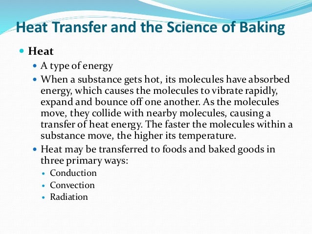 Is Baking A Cake Conduction Convection Or Radiation The principles of baking